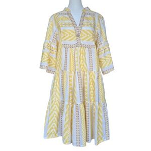 Anthropologie Uncle Frank Tiered Flutter Women’s Dress Size S‎